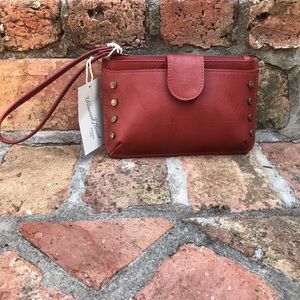 leather wristlet